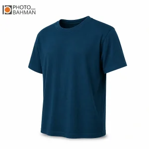 تي شرت نخ آبي نفتي 2XL