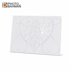 پازل مگنتي24*17 طرح قلب